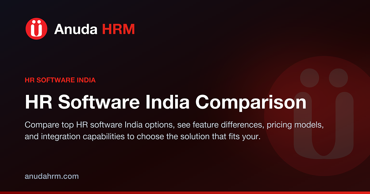 Choosing the Right HR Software in India: A Comprehensive Comparison